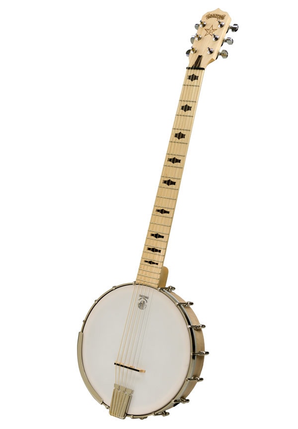 【値下げ】DEERING 6弦ギターバンジョー（ストラップ、チューナー、弦付） DEERING / G6S Goodtime 6-String BANJO 【6弦バンジョー】 ディー
