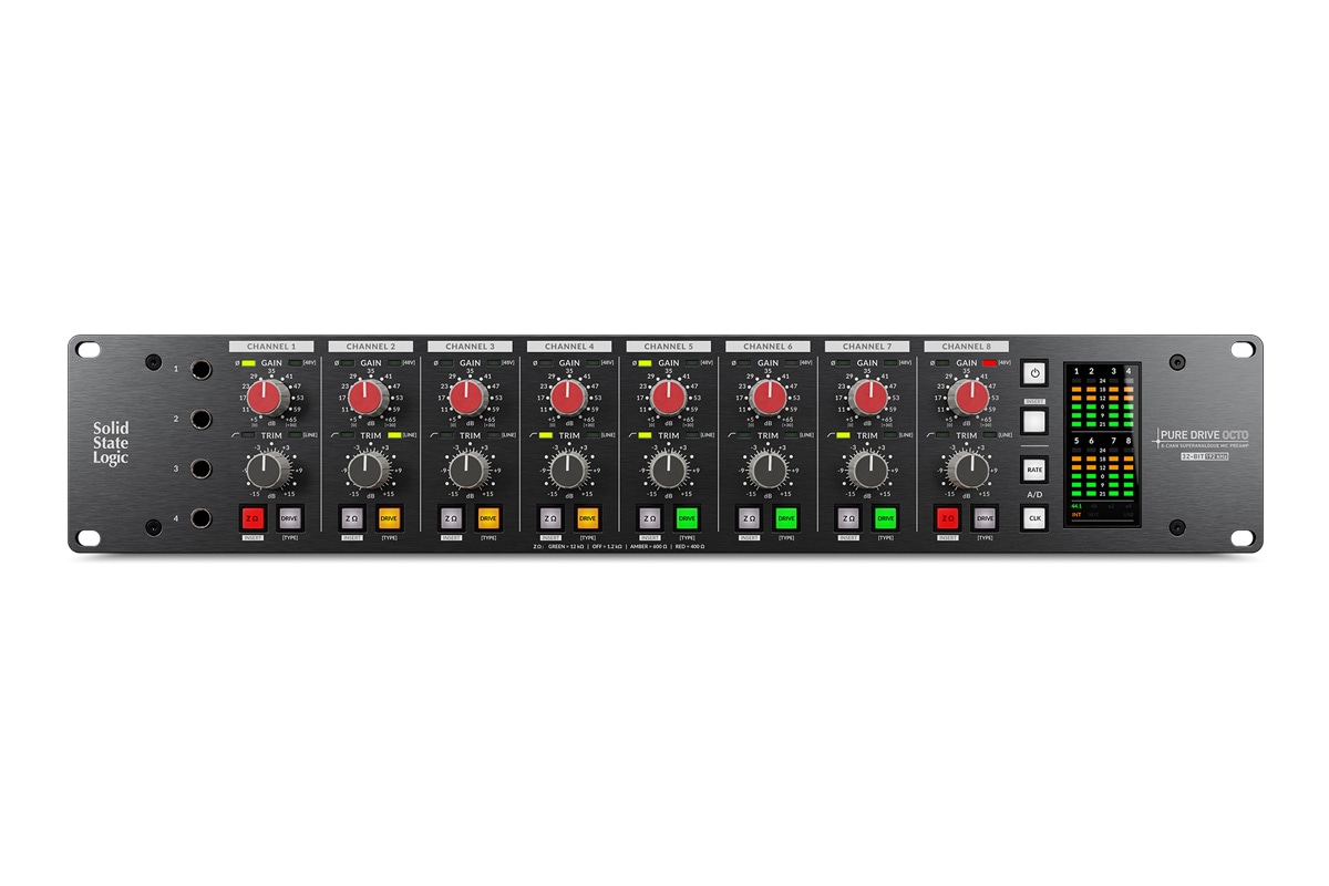 Solid State Logic (SSL) / Pure Drive Octo 8chプリアンプ【お 