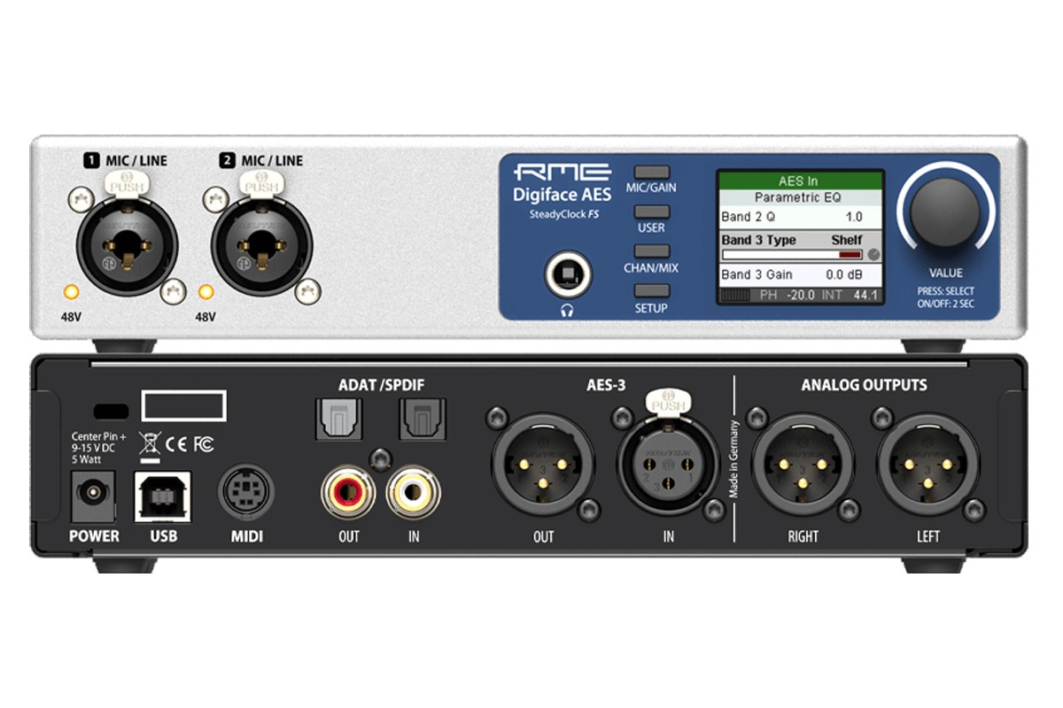 RME アールエムイー / Digiface AES 14 入力 16 出力 192kHz AES/EBU