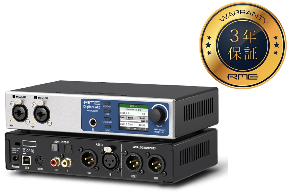 RME アールエムイー / Digiface AES 14 入力 16 出力 192kHz AES/EBU