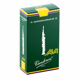 Vandoren ソプラノサックスリード 3半　2箱 Vandoren / ソプラノサックス リード JAVA バンドレン 10枚入 3 1/2
