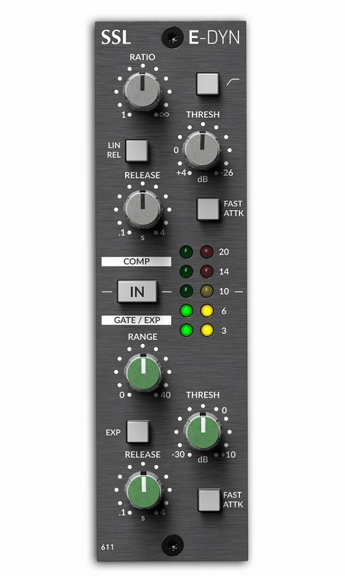 Solid State Logic (SSL) / 500 Series E Dynamics Module【お取り寄せ
