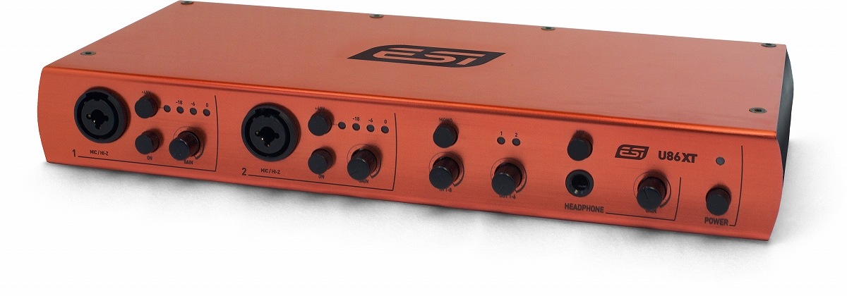 ESI Audiotechnik イーエスアイ / U86 XT 8in/6out USBオーディオ