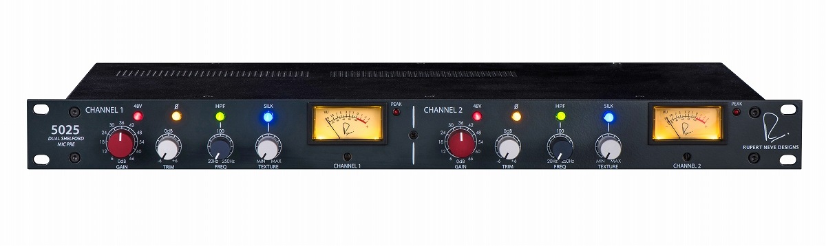 Rupert Neve Designs / 5025 Dual Shelford Mic Pre 2チャンネル
