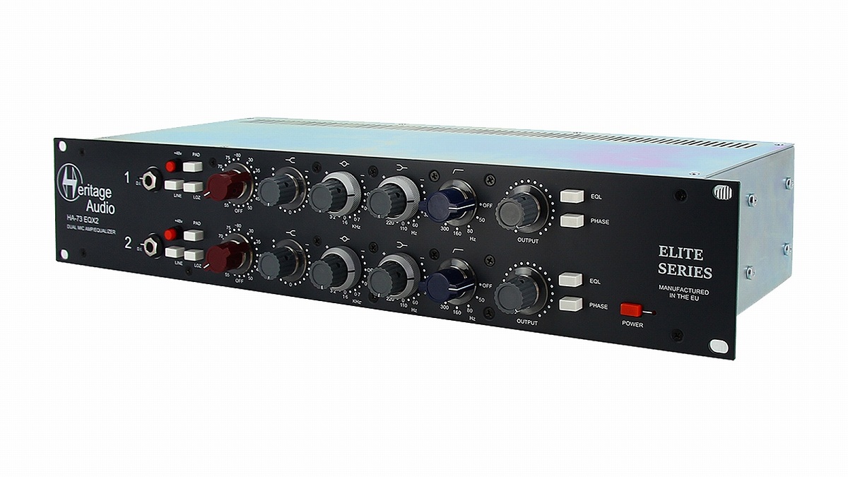 Heritage Audio / HA73EQX2 Elite デュアルチャンネル・マイクプリ/EQ