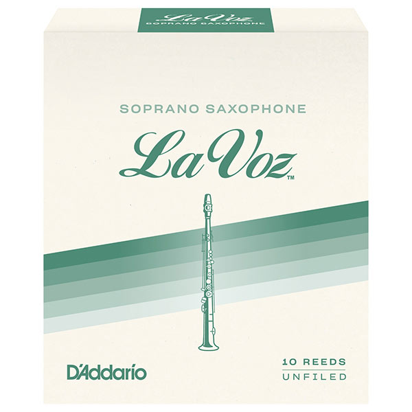 D'Addario Woodwinds / RICO LA VOZ ソプラノサックス用リード 10枚入