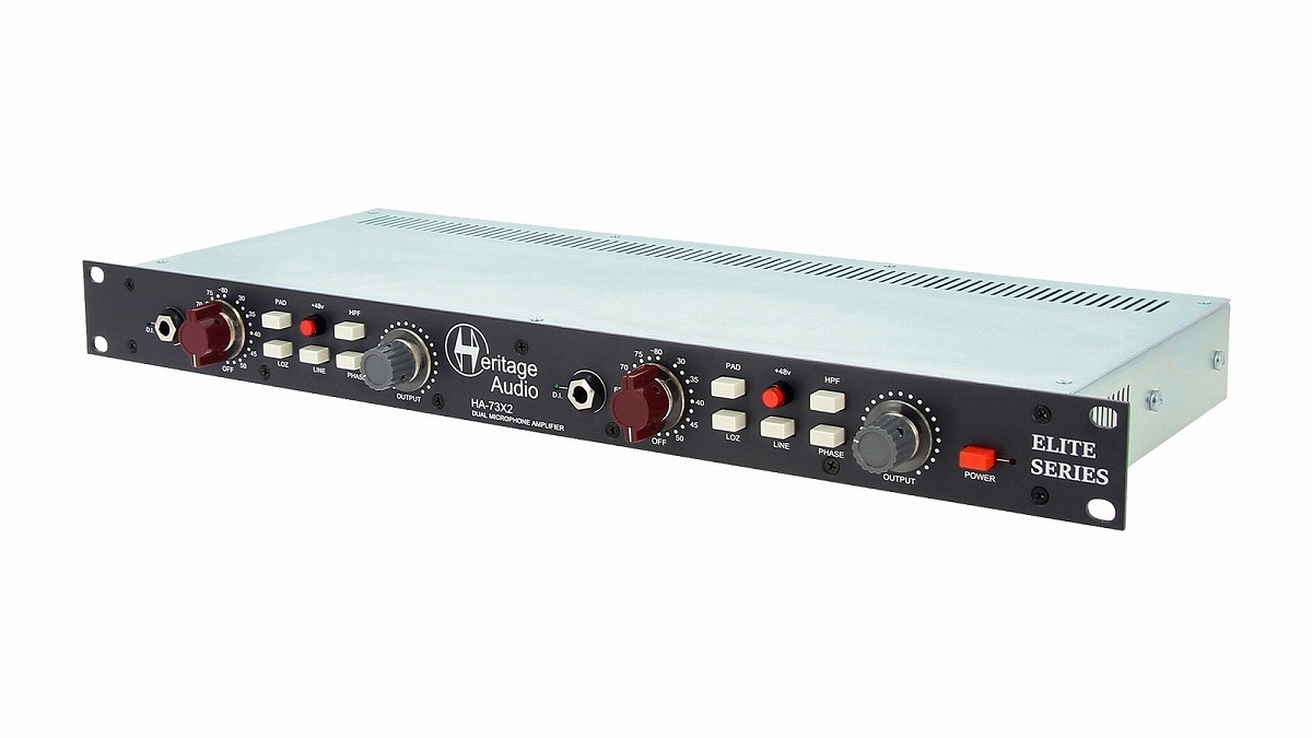 Heritage Audio / HA73X2 Elite デュアルチャンネル・マイクプリアンプ