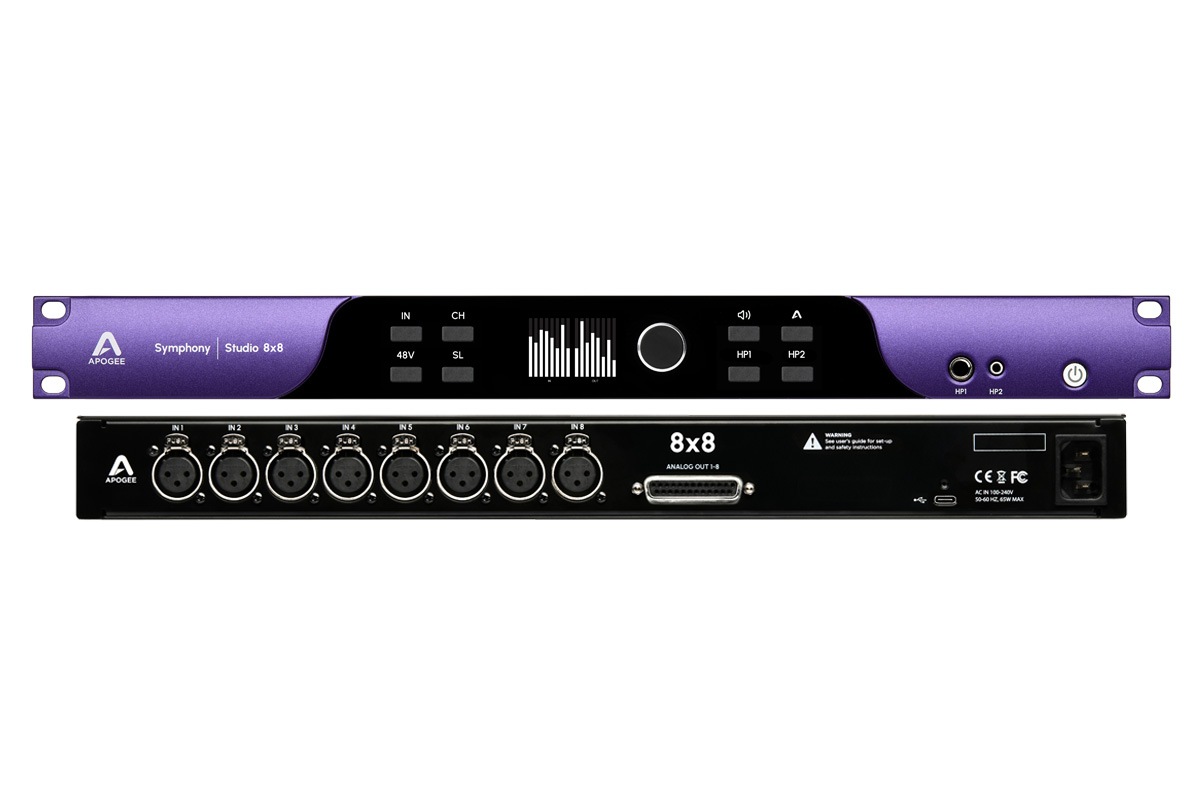 Apogee アポジー / Symphony Studio 8x8 USB-C オーディオ