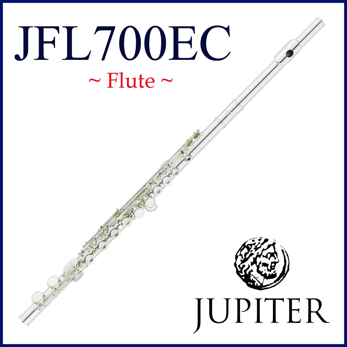 JUPITER / JFL-700EC ジュピターフルート Eメカニズム付 ライザー銀製