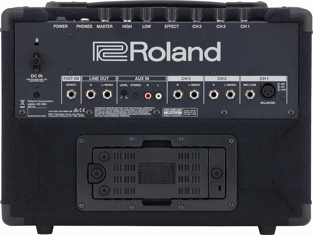 中古】Roland ローランド / KC-220 キーボードアンプ【箱ダメージ品