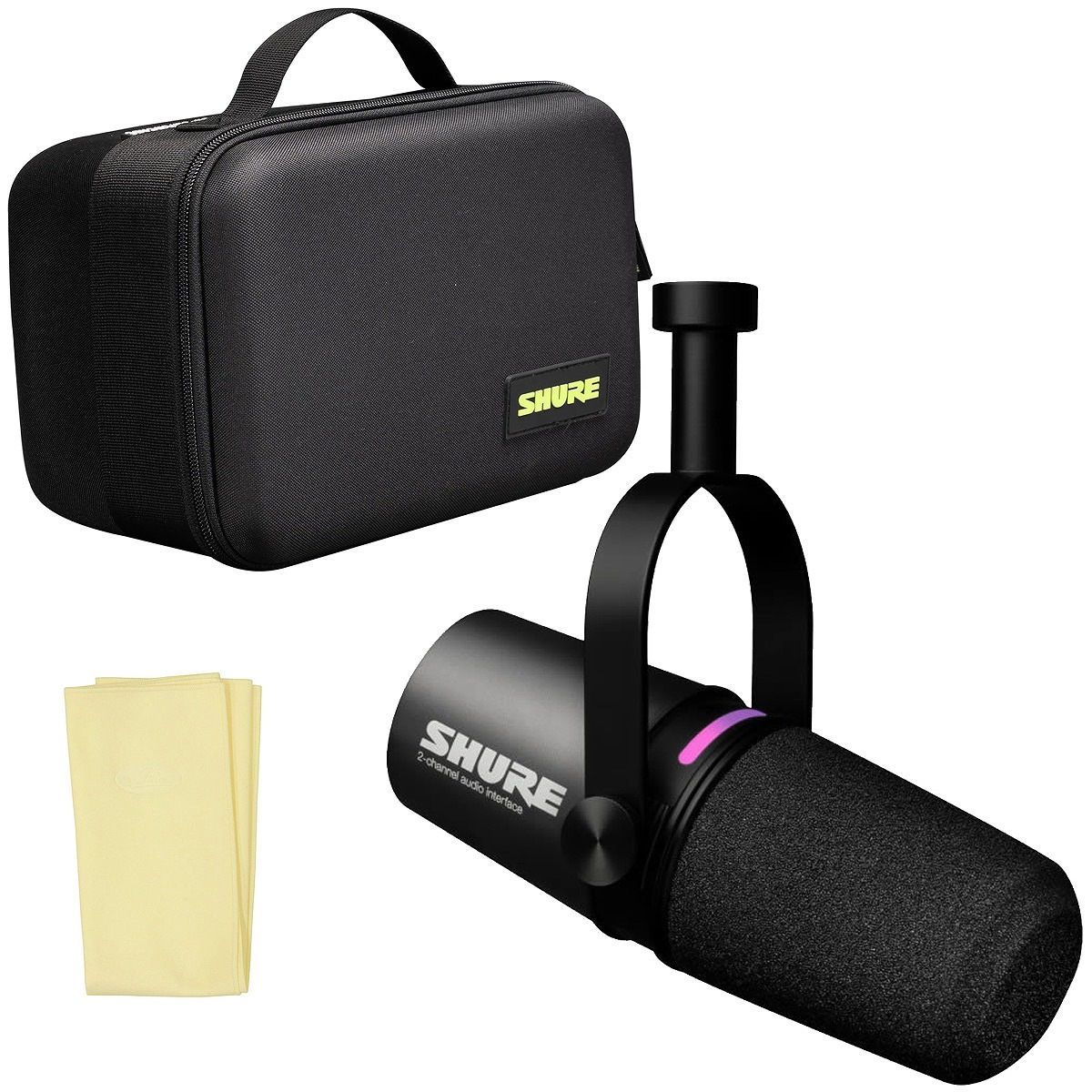 SHURE シュア / MV7i-J [SH-MV7LWCASE セット！] スマートマイクロホン