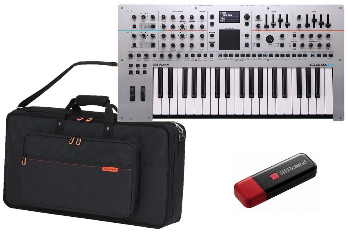 Roland / GAIA 2[純正ケース CB-B37＆WC-1 セット！]ウェーブテーブル