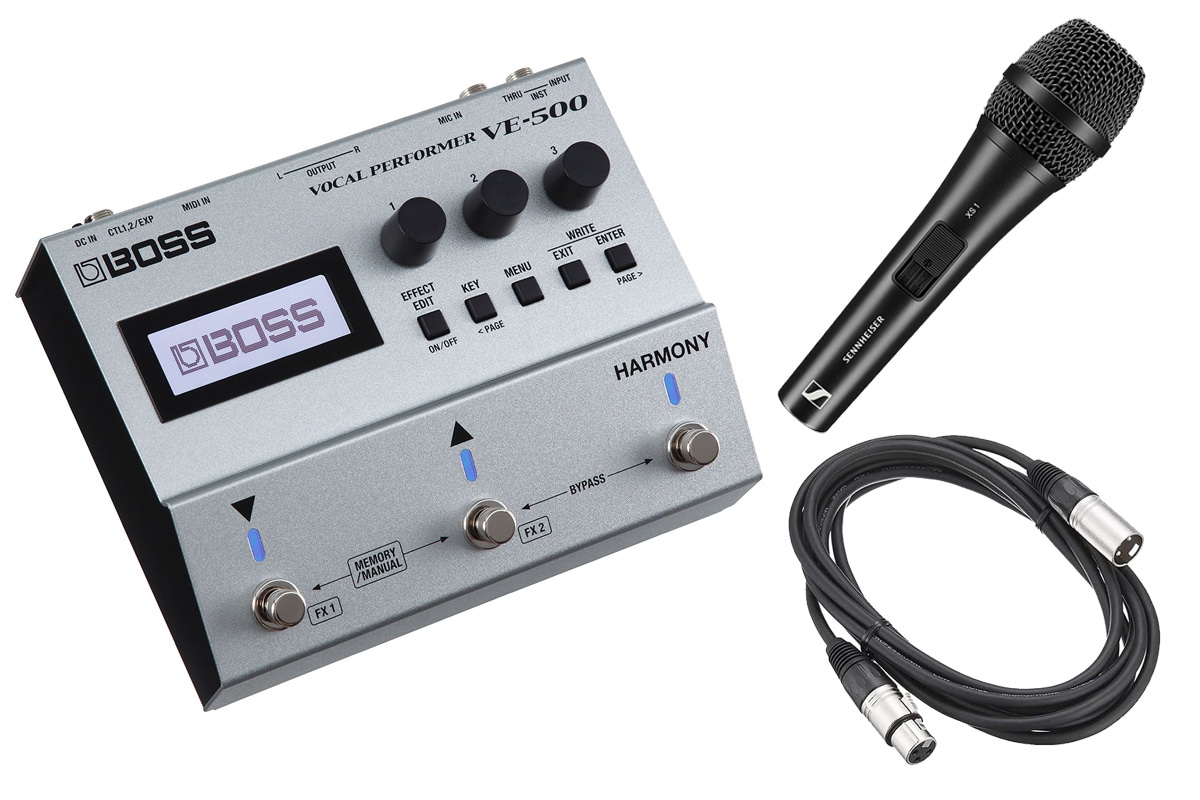 BOSS / VE-500 [ダイナミックマイク「XS 1」& 5mマイクケーブルセット