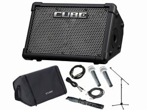 Roland / CUBE STREET EX 純正バッグ･マイク2本・ケーブル・マイクスタンドセット