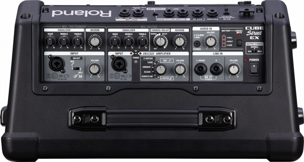 Roland / CUBE STREET EX 純正バッグ・マイク2本・ケーブル・マイク