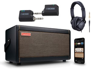 Positive Grid / Spark ＆WL-20 -ワイヤレスで快適スタートセット- 限定特典ヘッドフォン付