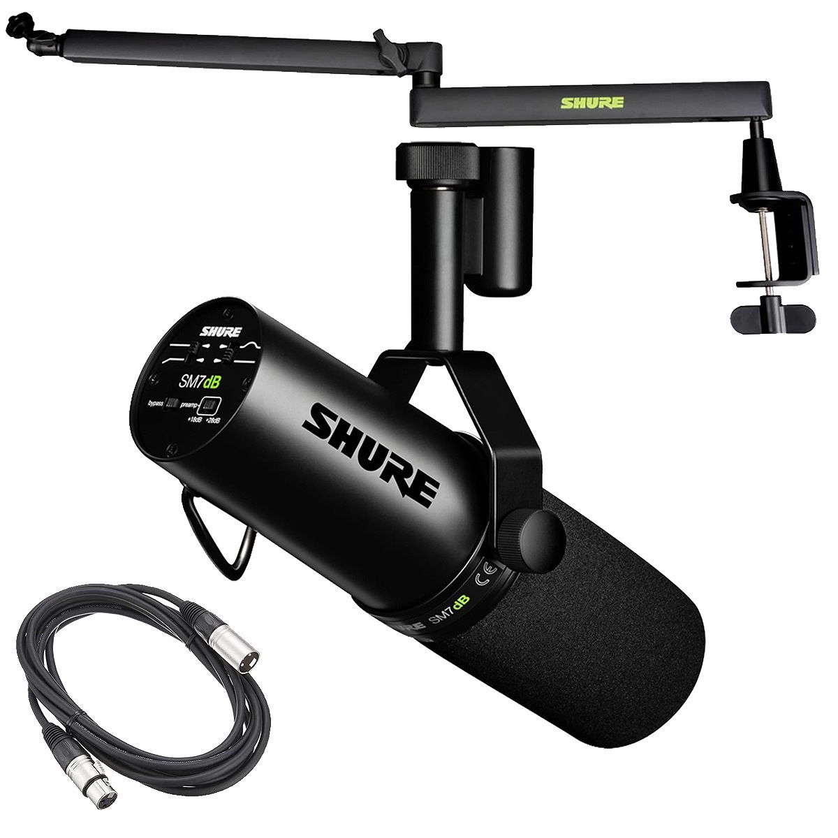 SHURE シュア / SM7dB [SH-BROADCAST2 ＆ 5mマイクケーブル セット