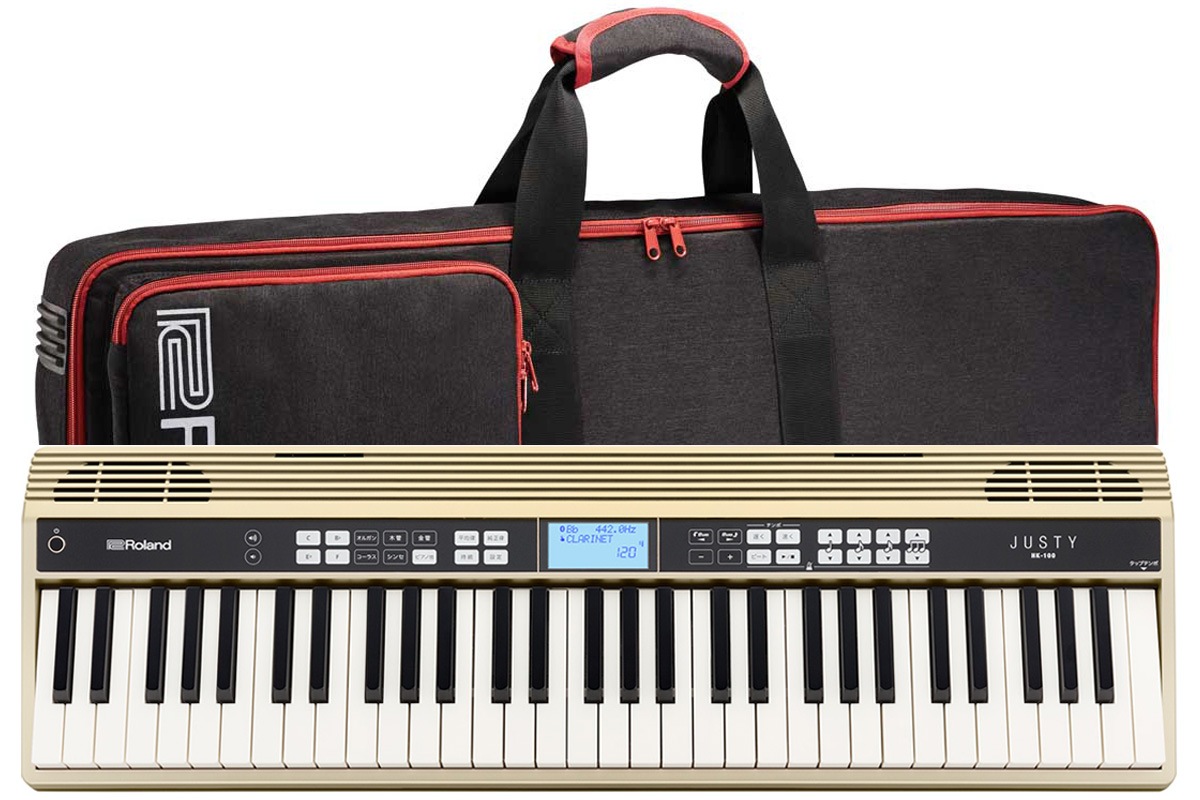 g*i様 美品 Roland JUSTY HK-100 ゴールド 61鍵 Roland JUSTY HK-100｜ミュージックランドKEY