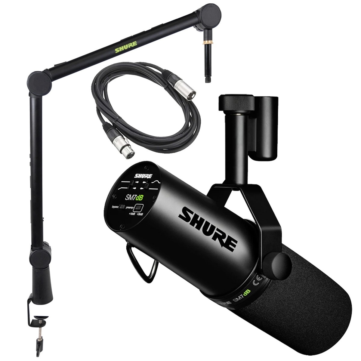 SHURE シュア / SM7dB [SH-BROADCAST1 ＆ 5mマイクケーブル セット