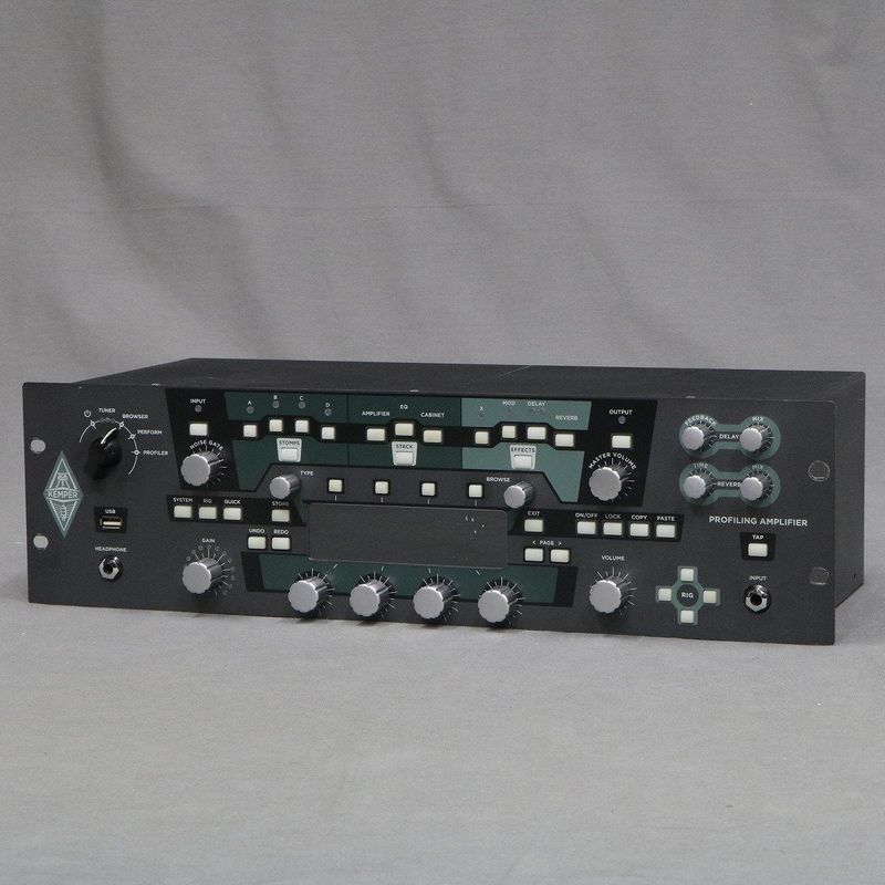 セール品》KEMPER / Profiler Rack パワーアンプ非搭載モデル ケンパー