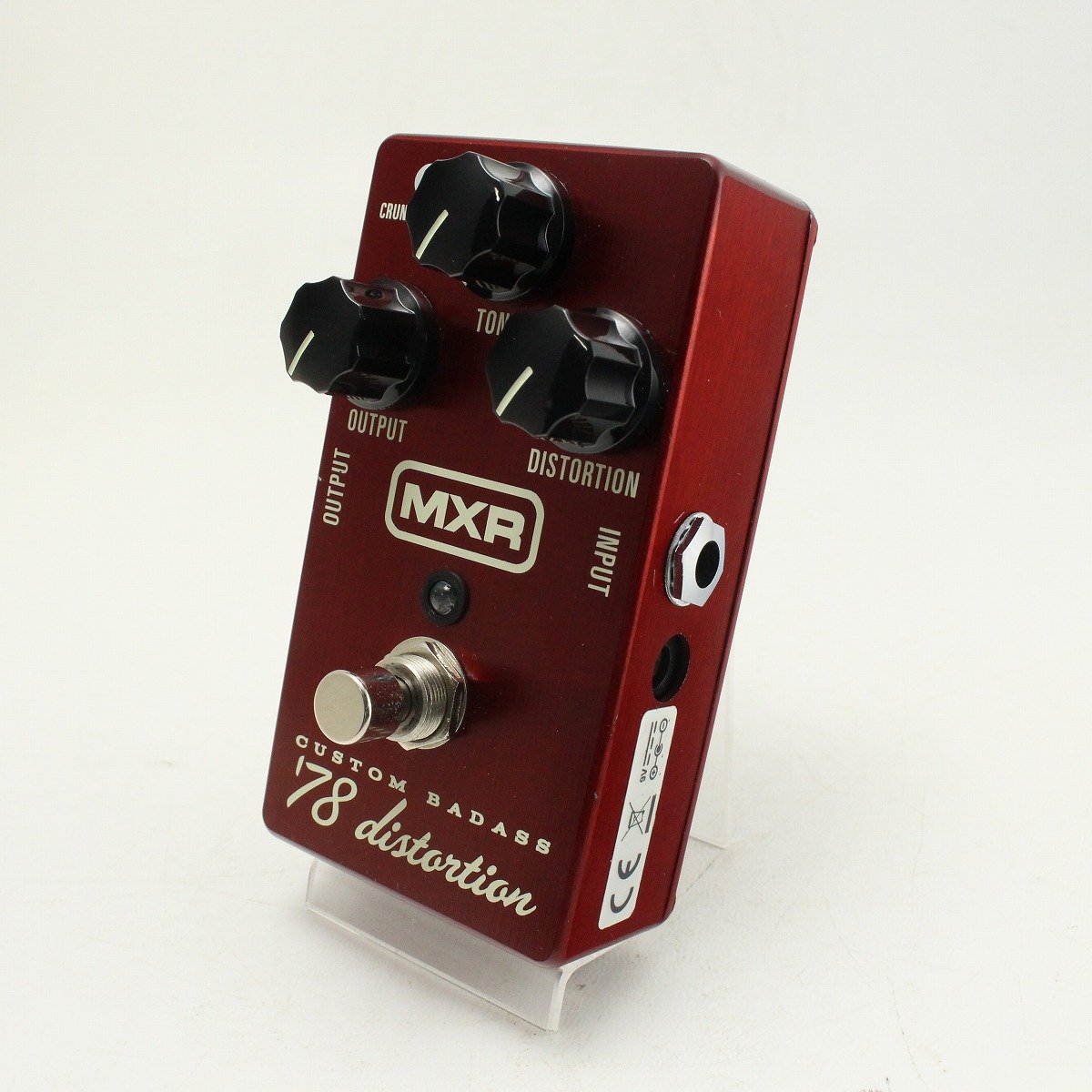 【動作確認済】MXR '78 Distortion エフェクター MXR / M78 ディストーションの特徴と使い方等をレビュー。真空管アンプ