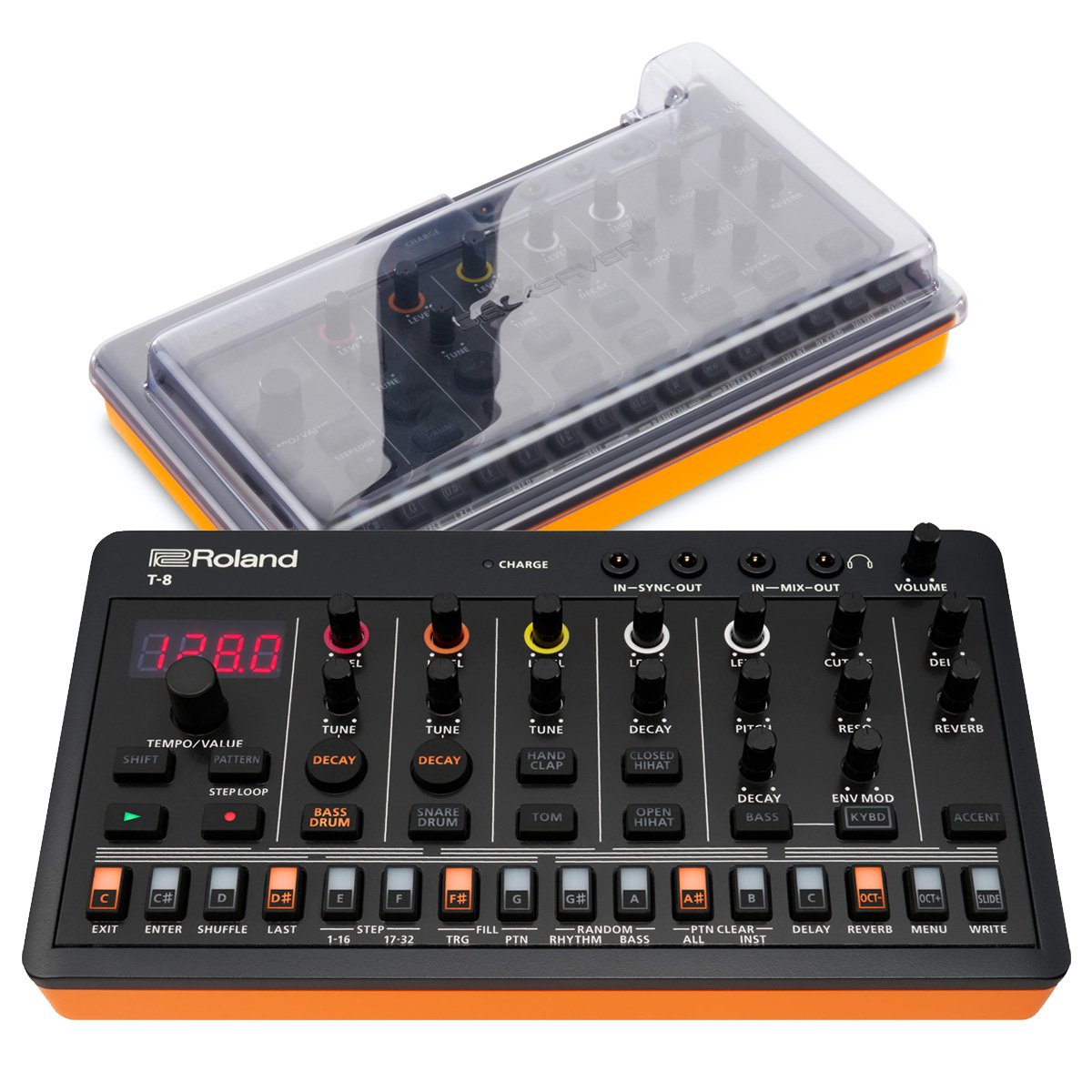 Roland ローランド / AIRA Compact T-8 BEAT MACHINE ［Decksaver保護