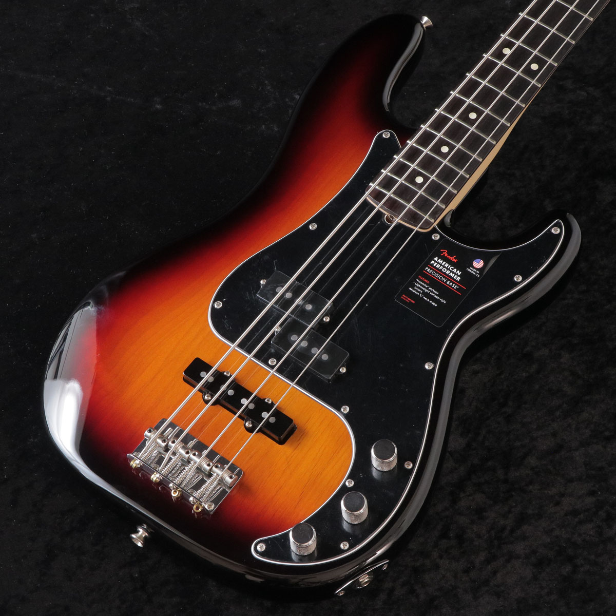 FENDER / American Performer Precision Bass Rosewood Fingerboard  3-Color Sunburst （重量:3.89kg）［アウトレット］ 【御茶ノ水本店】