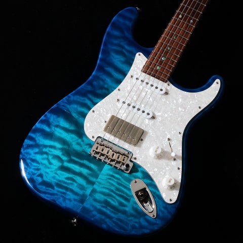 suhr / Custom Classic S Quilt Maple Top Bahama Blue Burst【長期