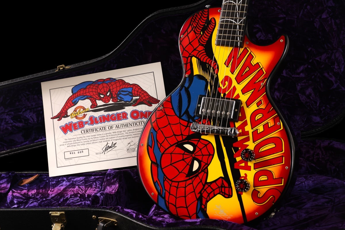 中古】GIBSON CUSTOM SHOP / Limited Edition Web Slinger One Les