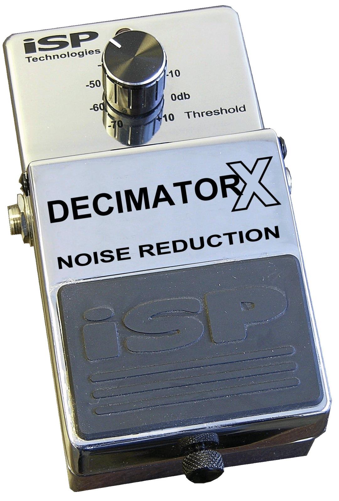 ISP DECIMATOR X ノイズリダクション iSP Technologies / Decimator X Noise Reduction ノイズ