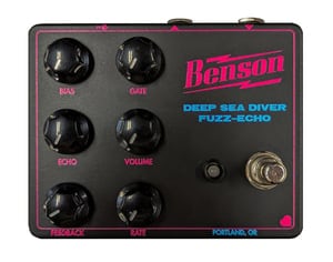 Benson Amps / Deep Sea Diver Fuzz-Echo ファズ＋ディレイ Jessica Dobsonシグネチャー・モデル