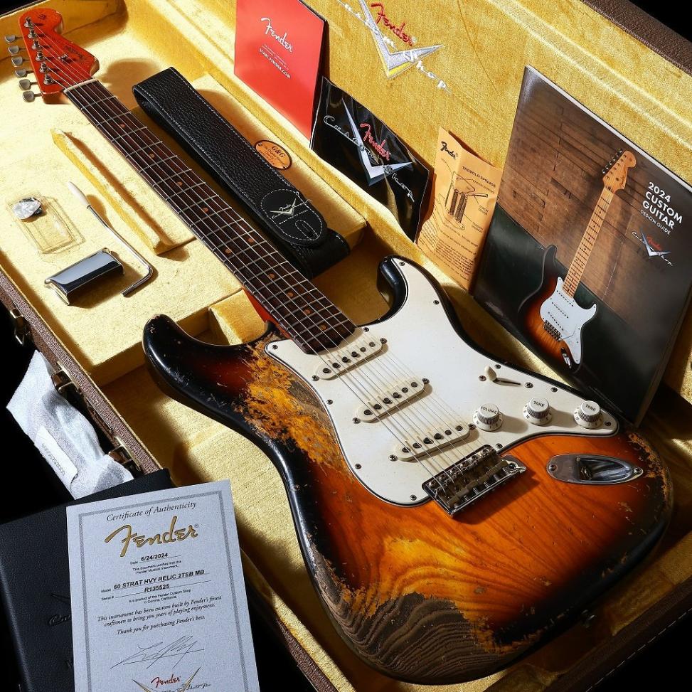 中古】Fender Custom Shop / MBS 1960 Stratocaster Heavy Relic 2
