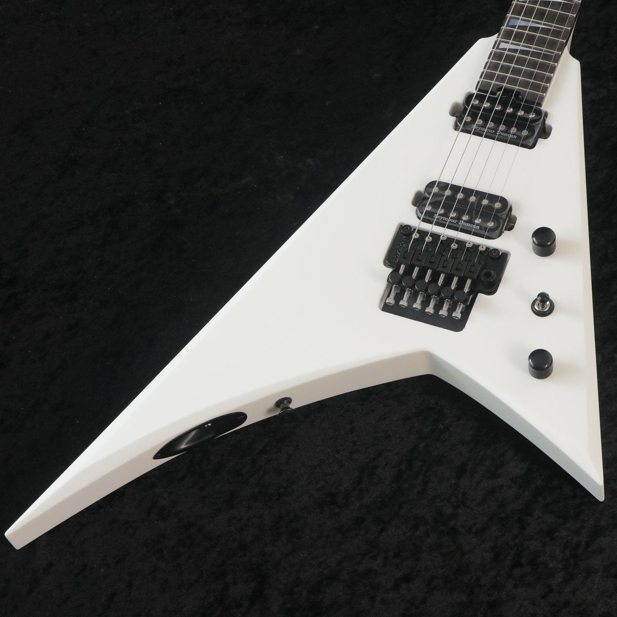 Jackson USA / American Series Rhoads RR24 Ebony FB Snow White【S/N