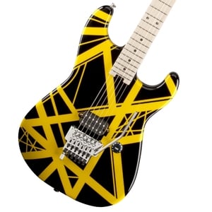 [在庫限り緊急値下げ！]EVH / Striped Series Black with Yellow Stripes イーブイエイチ
