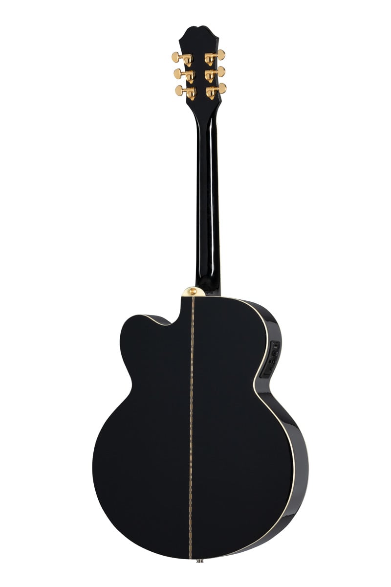 Epiphone / J-200EC Studio Black (EJ-200SCE) エピフォン アコギ