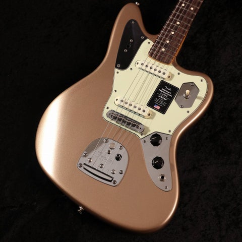 Fender / American Professional Classic Jaguar Rosewood Fingerboard Faded Firemist Gold フェンダー [USA製]【S/N US25069477】【御茶ノ水本店】