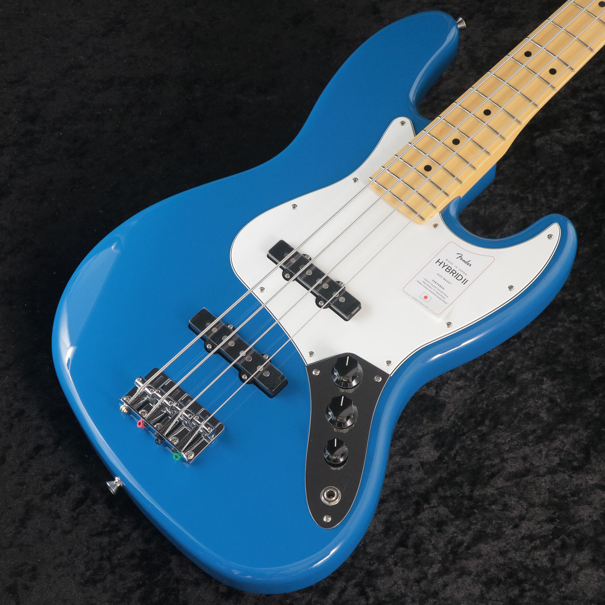FENDER / Made in Japan Hybrid II Jazz Bass Maple FB Forest Blue (重量:4.32kg)【アウトレット】 【御茶ノ水本店】
