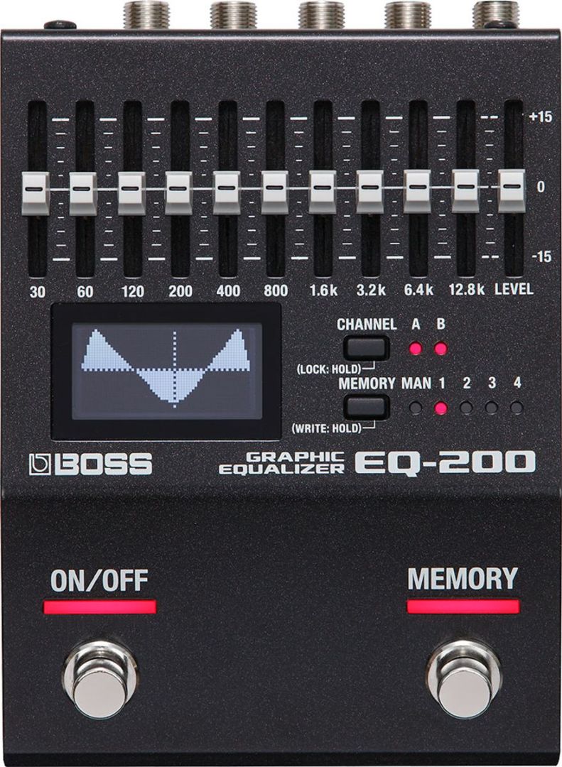 BOSS EQ−200 グラフィックイコライザー 中古美品 BOSS / EQ-200 Graphic Equalizer グラフィックイコライザー