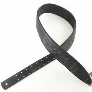 Paul Reed Smith (PRS) / Padded Guitar Strap w/RAS, Custom Leather (Faux) Birds Black  ストラップ