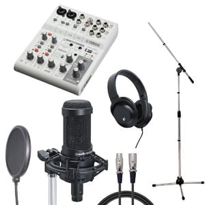 YAMAHA / AG06 MK2 WH × audio-technica AT2035 【配信/レコーディングセット】【御茶ノ水本店】
