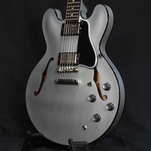 Gibson Custom Shop / Dealer Select 1961 ES-335 Gloss Silver w/Ebony Stinger【S/N:141063】【御茶ノ水本店FINEST GUITARS】