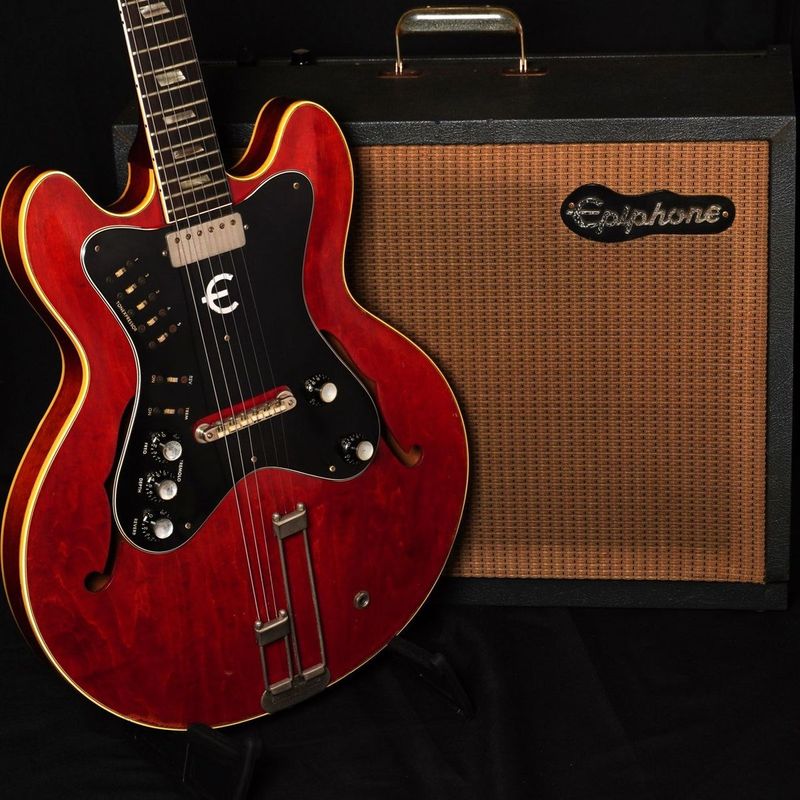 【中古】EPIPHONE / 1964年製 Professional EA7P w/Matching Amp Cherry Red 【御茶ノ水本店FINEST GUITARS】