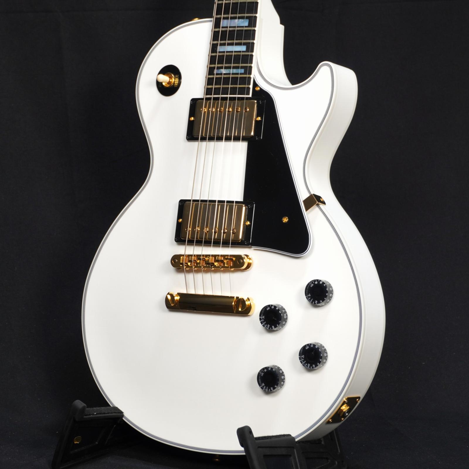レスポール【白いレスポール】 Amazon | Epiphone/Inspired by Gibson Les Paul Custom Alpine White