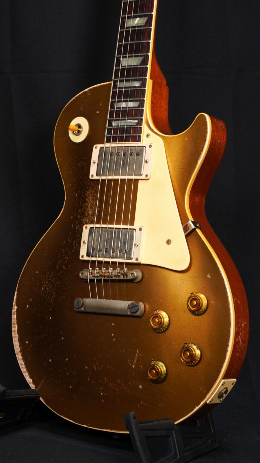Gibson Cusotm Shop / Murphy Lab 1957 Les Paul Standard Ultra Heavy Aged Double Gold【S/N 751156】【아울렛 특가】 사진 4