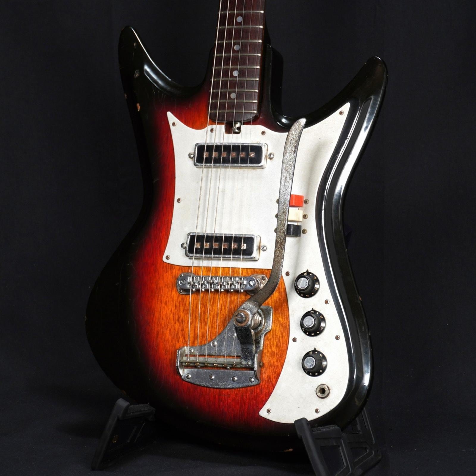 Vintage】Teisco / 1960s K-2L 4Color Sunburst【S/N 310235