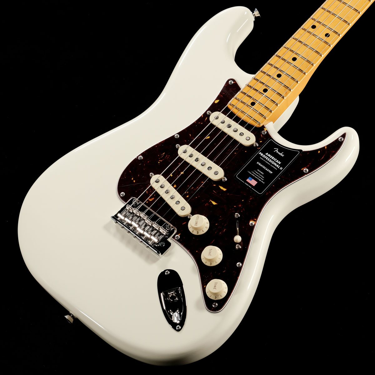 Fender / American Professional II Stratocaster Maple Olympic White