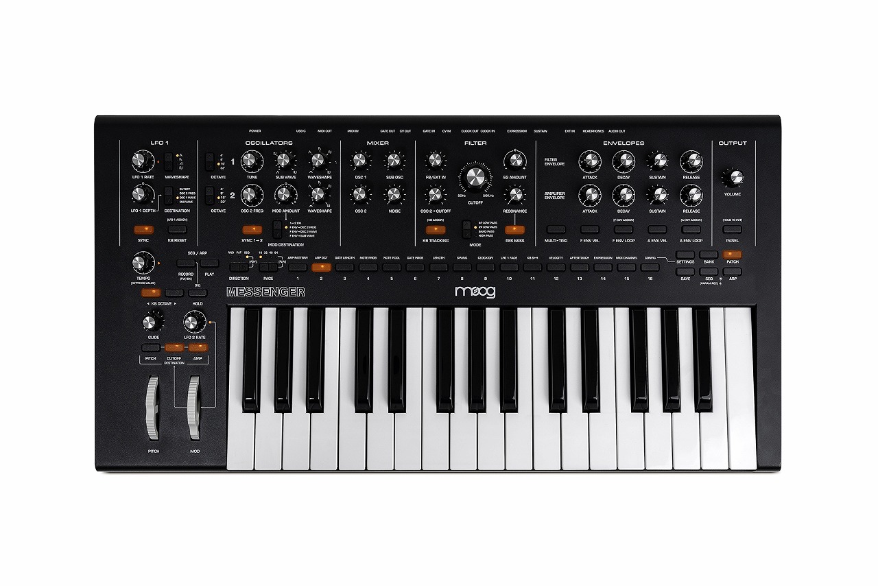 moog モーグ / Messenger モノフォニック・アナログ・キーボード