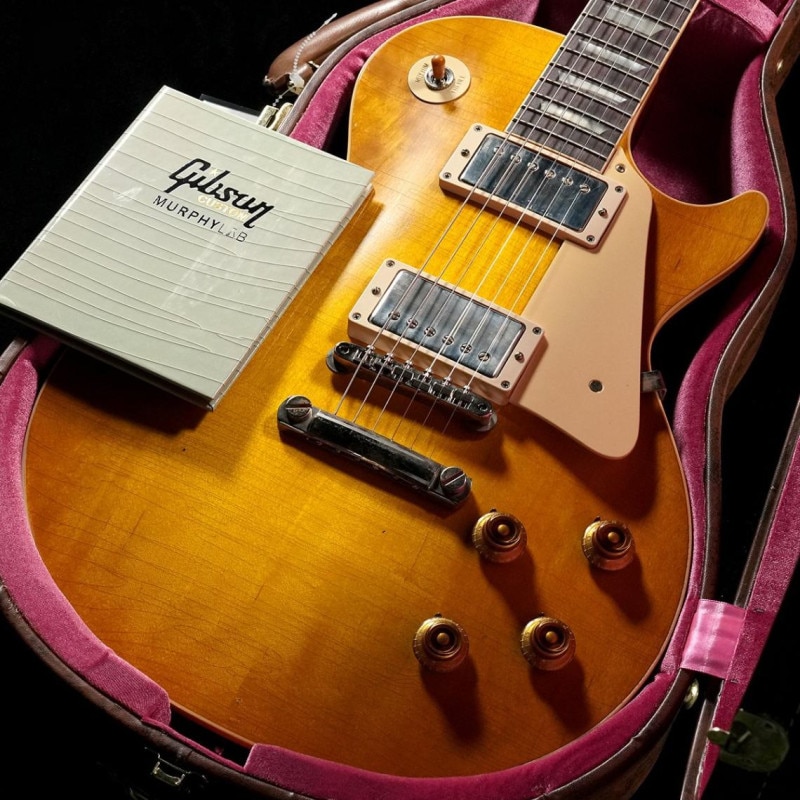 Gibson Custom Shop / Murphy Lab 1958 Les Paul Standard Lemon Burst Light Aged(重量:3.91kg)【S/N:84604】【渋谷店】《渋谷店セール》《長期展示品アウトレット特価》