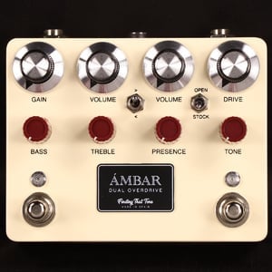 Finding That Tone / AMBAR Vintage White Dual Overdrive オーバー