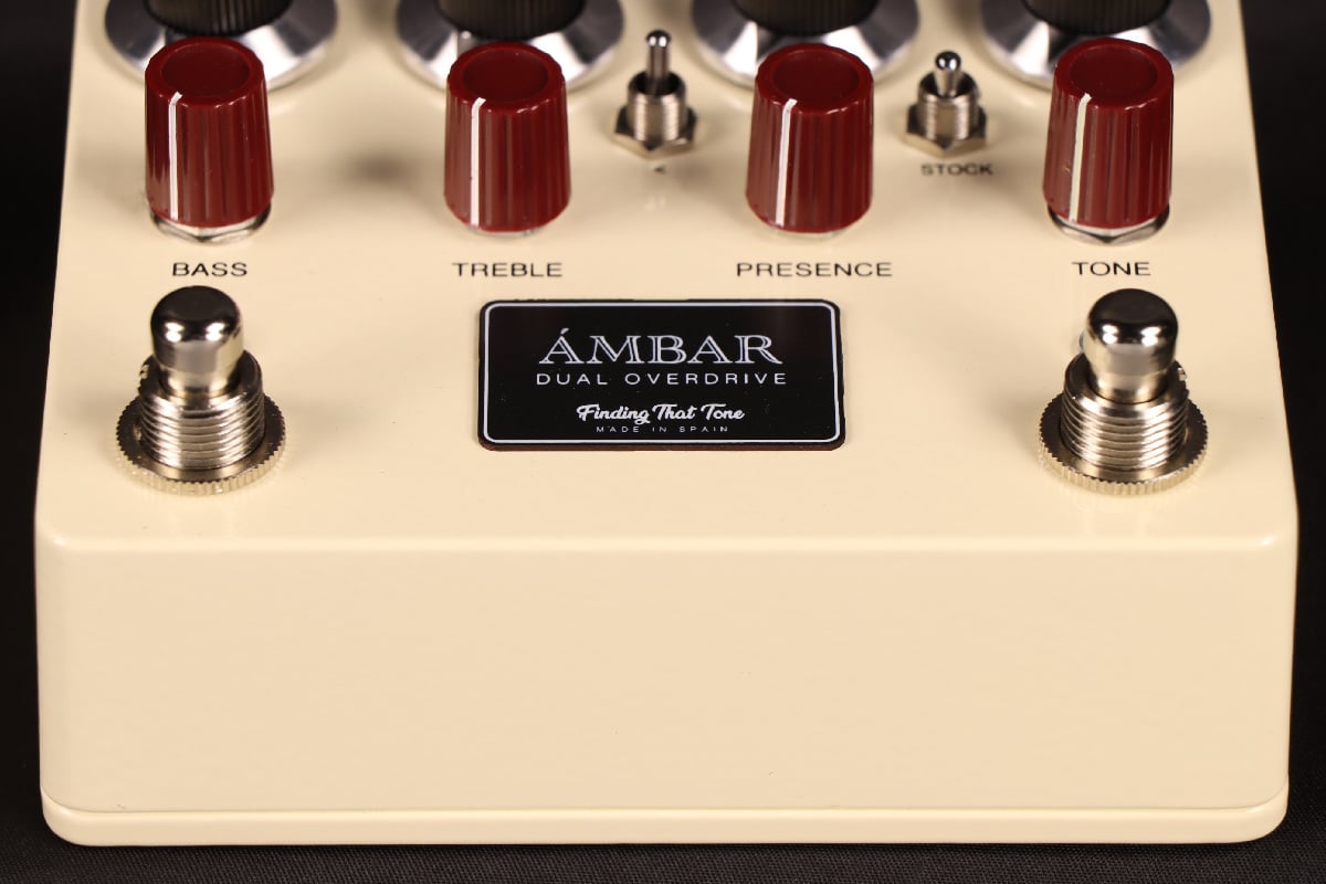 Finding That Tone / AMBAR Vintage White Dual Overdrive オーバー